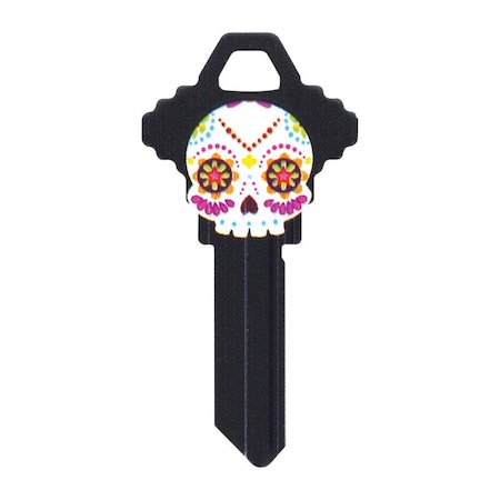 Hillman HILLMAN Wackey Sugar Skull House/Office Universal Key Blank SC1 Single, PK6 89577